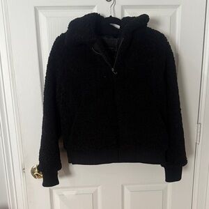 Banana Republic Black Textured Jacket medium